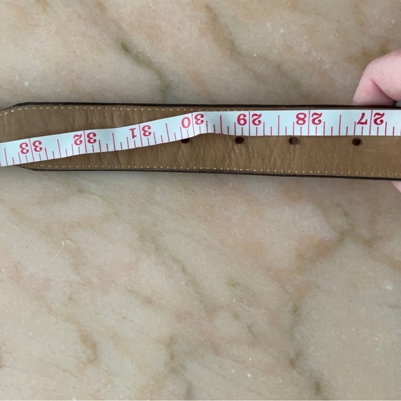 Vintage 1993 Brighton Croc Embossed Belt M42209 - Picture 9 of 11